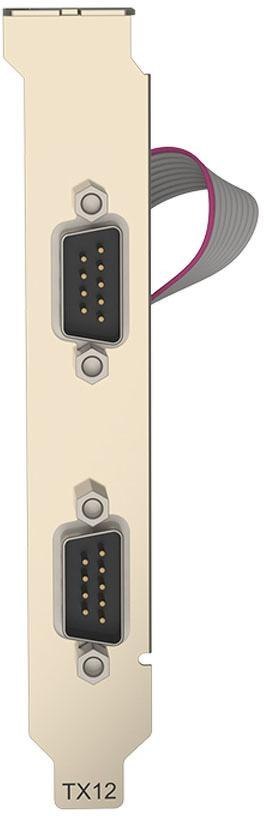 Unitek PCI Express kontroler 2x RS-232 UNITEK