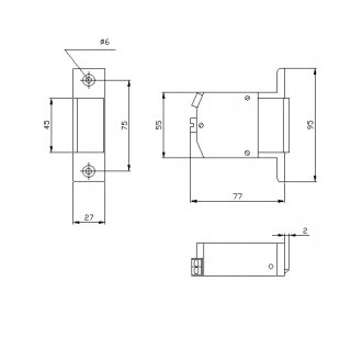 ZACZEP ELEKTRA R1 SZEROKI; 8968 ELEKTRA-PLUS