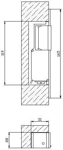 ZACZEP ELEKTRA R2 WĄSKI LEWY; 1339 ELEKTRA-PLUS