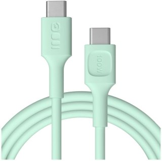 KABEL USB-C / USB-C Greencell PowerFlex 200cm PD 100W zielony silikonowy GREEN CELL