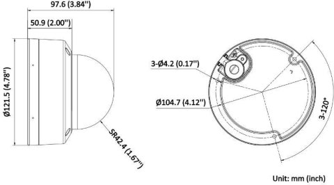 Kamera IP Hikvision DS-2CD2163G2-LIS2U 2.8mm BLACK PL HIKVISION