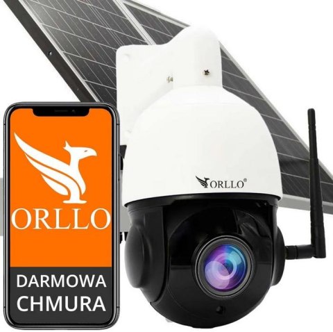 Kamera IP ORLLO Z10 WiFi POE z panelem fotowoltaicznym SM6030 PRO ORLLO