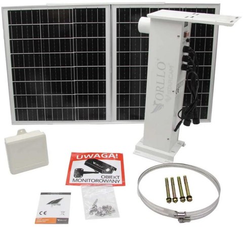 Kamera IP ORLLO Z10 WiFi POE z panelem fotowoltaicznym SM6030 PRO ORLLO