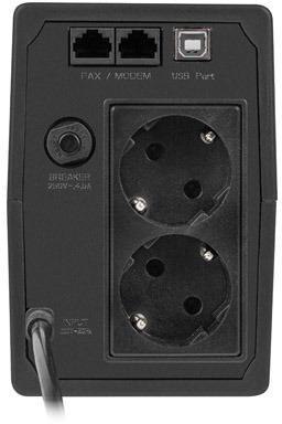 UPS ZASILACZ AWARYJNY Armac Home 850VA LINE-INTERACTIVE SCHUKO V2 ARMAC