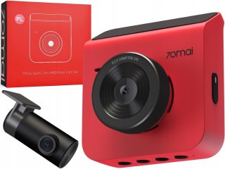 Wideorejestrator 70mai A400 Dash Cam + RC09 czerwony 70MAI