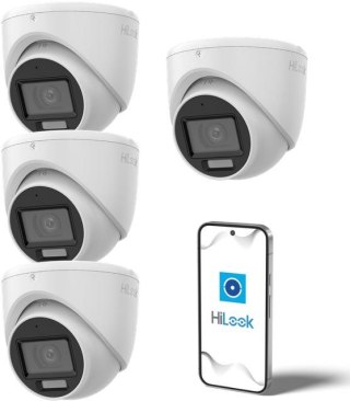 Kamera 4w1 Hilook by Hikvision kopułka 8MP TVI-T8M-20DL Opakowanie zbiorcze 4szt. HILOOK