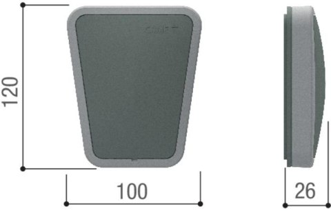 Lampa CAME KLT1FDSW LED RGW 24V (806LA-0060) CAME