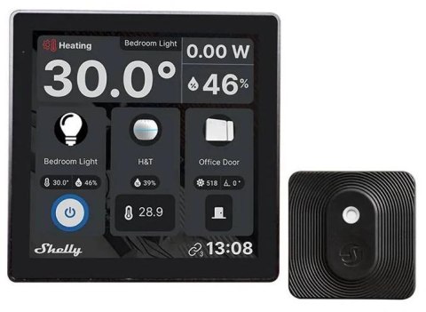 Shelly Wall Display Black + BLU H&T Black SHELLY