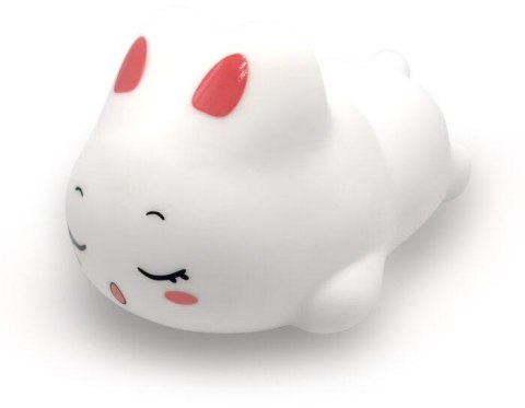 Silikonowa, multikolorowa lampka nocna dla dzieci POKKY (Dreaming Bunny) MT225 MEDIA-TECH