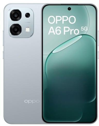 Smartfon OPPO A6 Pro 5G 8/256GB Lunar Titanium OPPO