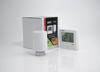 ENGO Controls Inteligentny zestaw ogrzewania Bieły (E25-BATW-4 + ETRV-M30) ENGO CONTROLS