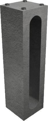 Fundament do masztu monitoringu Camsafe CS-PB52 - do słupów do 5 i 6 metrów CAMSAFE