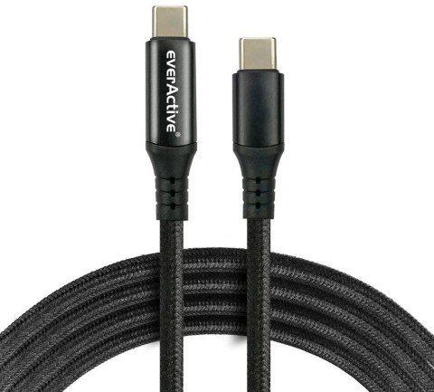 KABEL USB-C / USB-C LCD everActive CBB-2PD5L 200cm 20V 5A 100W EVERACTIVE