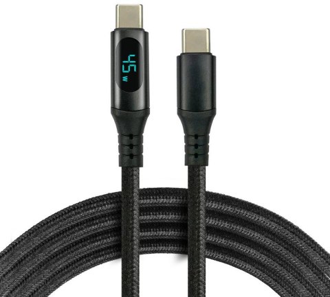 KABEL USB-C / USB-C LCD everActive CBB-3PDL 300cm 20V 2,25A 45W EVERACTIVE