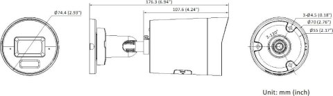 Kamera IP Hikvision DS-2CD2067G3-LIY 2.8mm PL HIKVISION