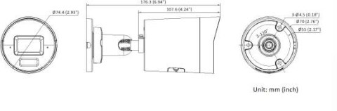 Kamera IP Hikvision DS-2CD2H87G3-LIZS2UY/SL(2.8-12mm)BLK HIKVISION