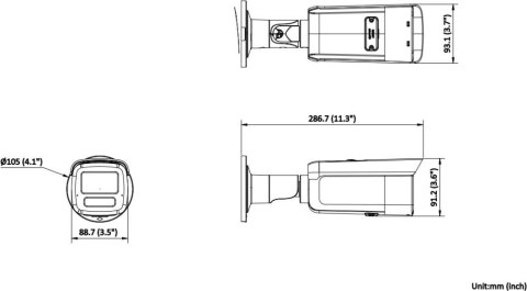 Kamera IP Hikvision DS-2CD2T23G2-2LI 2.8mm PL HIKVISION