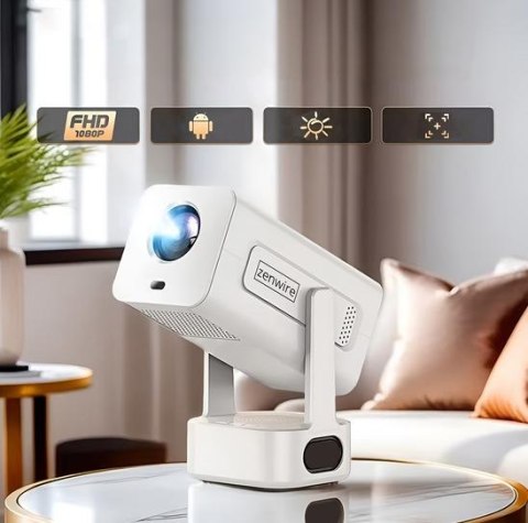Mini Projektor Zenwire PrimeView IMC360 Android 13/WiFI/350/FULL HD ZENWIRE