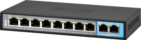 SWITCH POE dla 8 kamer IP BCS-B-SP0802G BCS