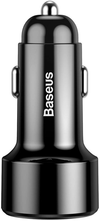 ŁADOWARKA SAMOCHODOWA Baseus Magic CCMLC20C-01 45W 6A 1x USB-A 1x USB-C QC 3.0 BASEUS