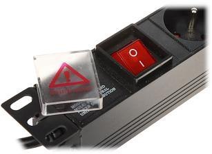 Listwa zasilająca 6 gniazd Schuko PD-6/R-USB DELTA