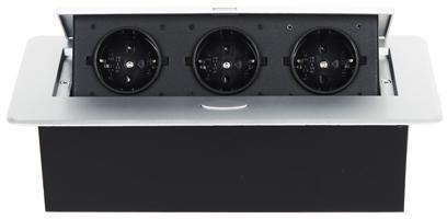 Listwa zasilająca meblowa 3 gniazda FPS-3S/CABLE DELTA