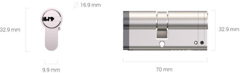 Regulowana wkładka do drzwi Ezviz CS-DL-JXSX/DIY EZVIZ