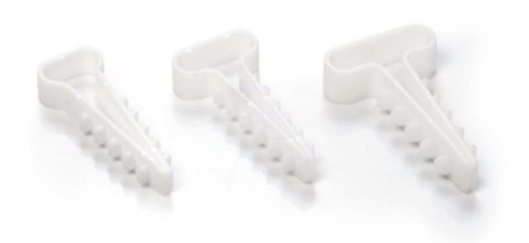 UCHWYT WBIJANY DO PRZEWODÓW PŁASKICH UWP-2 (100szt.) TRYTYT