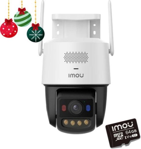 Kamera IP Imou Titan Pro 6MP Aurora Wi-Fi PoE z kartą pamięci 64GB IMOU
