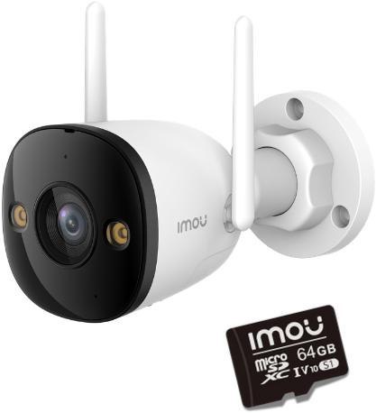 Kamera IP Imou bullet 3 5MP Wi-Fi IR30 z kartą pamięci 64GB IMOU