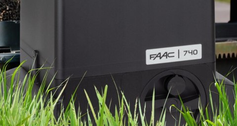 Zestaw Delta 2 SMART - FAAC 740 (Wi-Fi+LAN+BLE) do 500kg bram przesuwnych FAAC