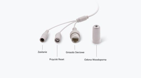 Kamera IP WiFi Reolink W320 5Mpix Wi-Fi P2P biała REOLINK