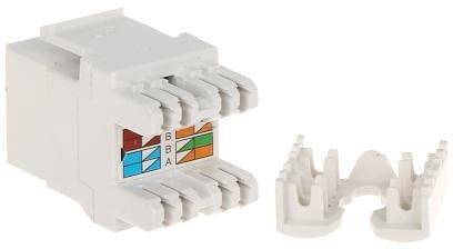 ZŁĄCZE KEYSTONE FX-RJ45-65 DELTA