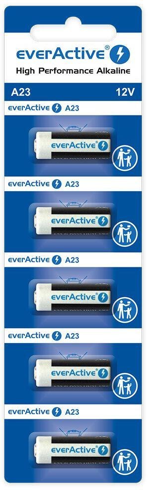 Bateria 23A / A23 / LRV08 everActive 12V (blister 5 szt.) EVERACTIVE