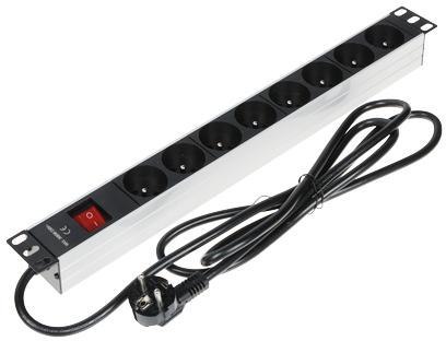Listwa zasilająca 8 gniazd PD-8/RACK DELTA