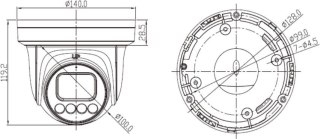 Kamera IP GenSTAR GANZ ZN8-71E5M213D-M GANZ