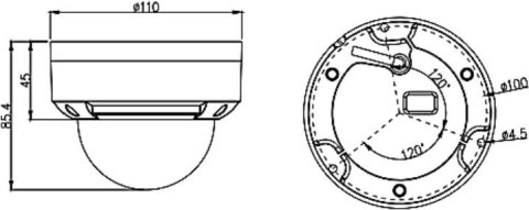 Kamera IP GenSTAR GANZ ZN8-71DT5F28NL GANZ