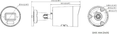 Kamera IP Hikvision DS-2CD2067G3-LI2UY/SRB(2.8mm) HIKVISION