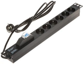 Listwa zasilająca 6 gniazd PD-6/R-1P DELTA