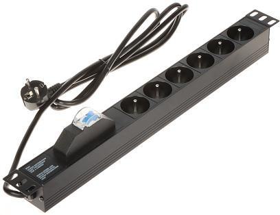 Listwa zasilająca 6 gniazd PD-6/R-1P DELTA