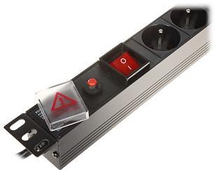 Listwa zasilająca 6 gniazd PD-6/R-OP DELTA