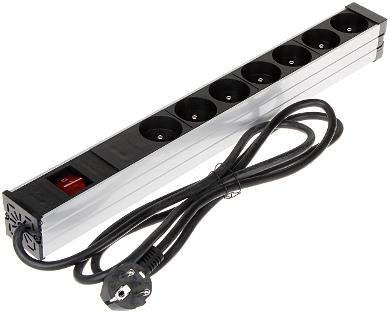 Listwa zasilająca 7 gniazd PD-7K/RACK DELTA