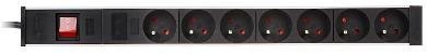 Listwa zasilająca 7 gniazd PD-7K/RACK DELTA
