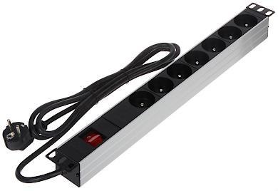 Listwa zasilająca 7 gniazd PD-7/RACK DELTA