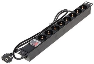 Listwa zasilająca 8 gniazd PD-8/RACK-N DELTA