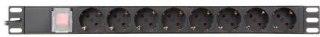 Listwa zasilająca 8 gniazd PD-8/RACK-N DELTA