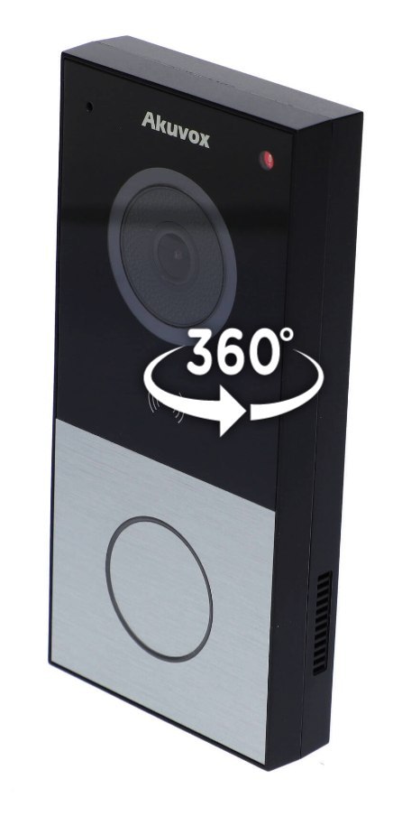 Zestaw wideodomofonowy IP AKUVOX (C313W White / E12W) AKUVOX