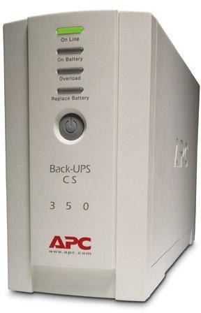 APC Zasilacz awaryjny BACK-UPS CS 350VA USB/SERIAL 230V BK350EI APC
