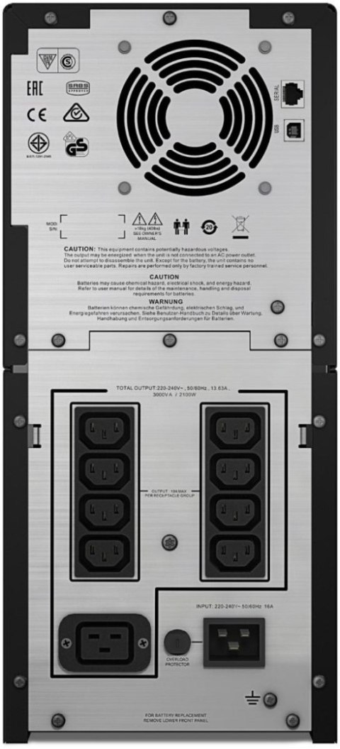 APC Zasilacz awaryjny SMC3000I APC Smart-UPS C 3000VA LCD 230V APC