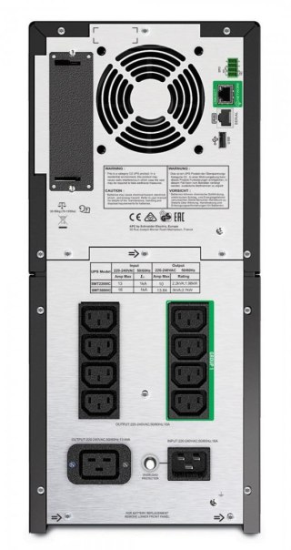 APC Zasilacz awaryjny SmartUPS SMT2200IC 2.2kVA/1.98W Tower SmartConnect APC